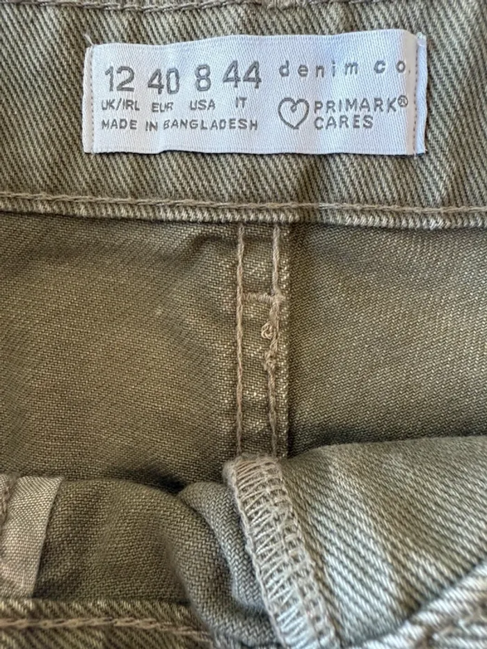 Short jeans kaki primark - photo numéro 3