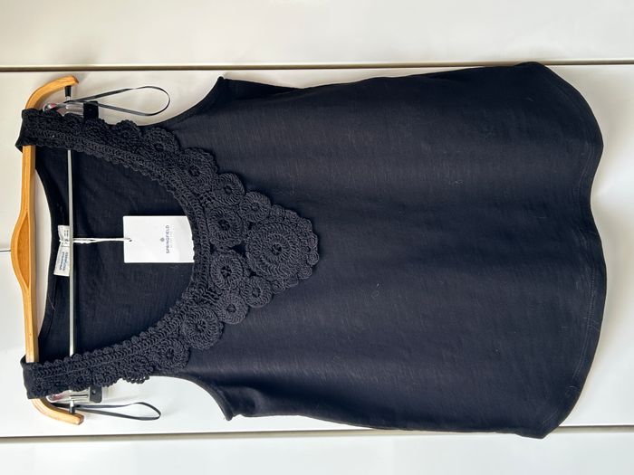 Débardeur noir Springfield neuf - Taille XS
