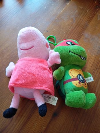 Lot petites peluches.