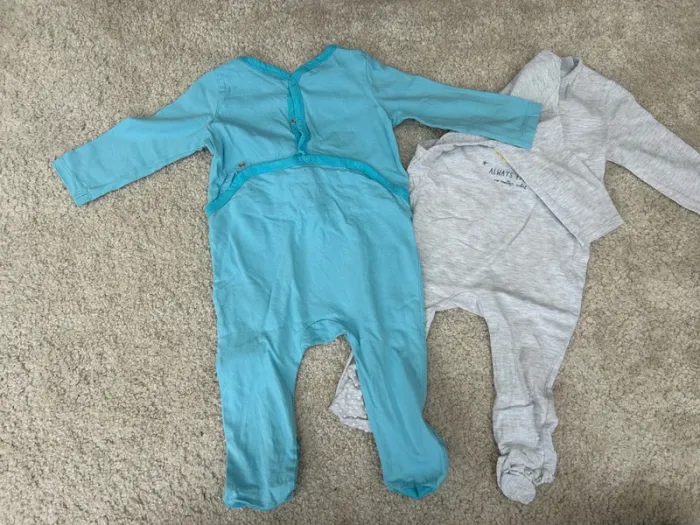 Lot de 2 pyjamas bébé mixtes - 12 mois - DPAM et Texe - photo numéro 5