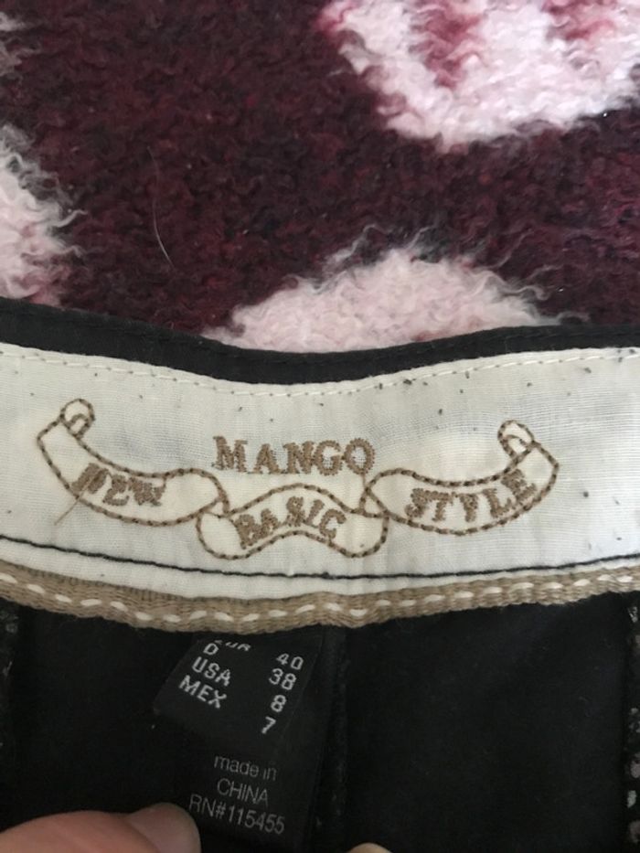 Pantalon noir Mango taille 40 - photo numéro 3