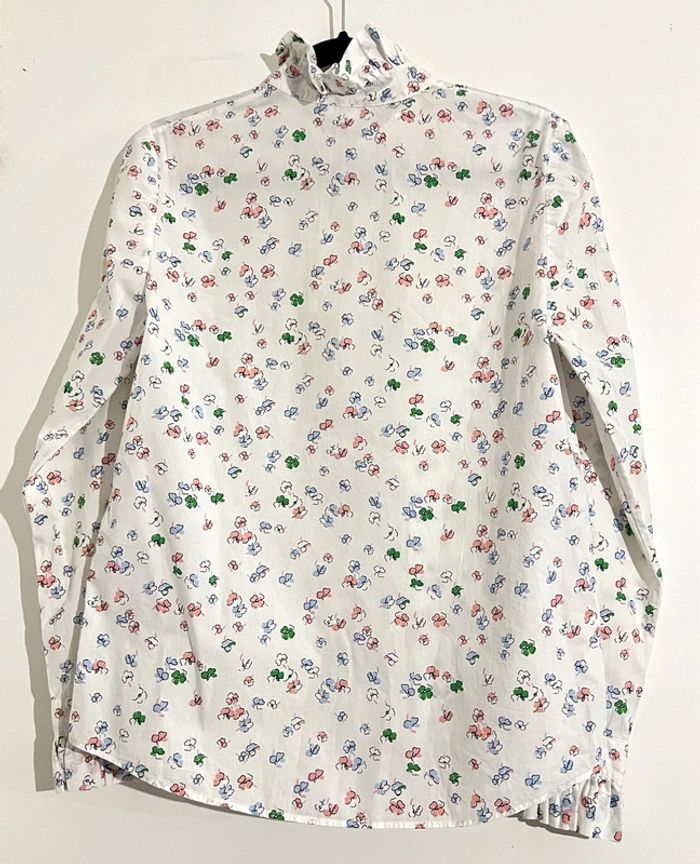 Chemise Fleurie Modèle Colomb Claudie Pierlot Taille 38 - photo numéro 13