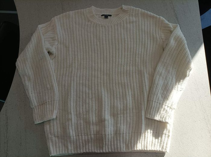 Pull blanc femme