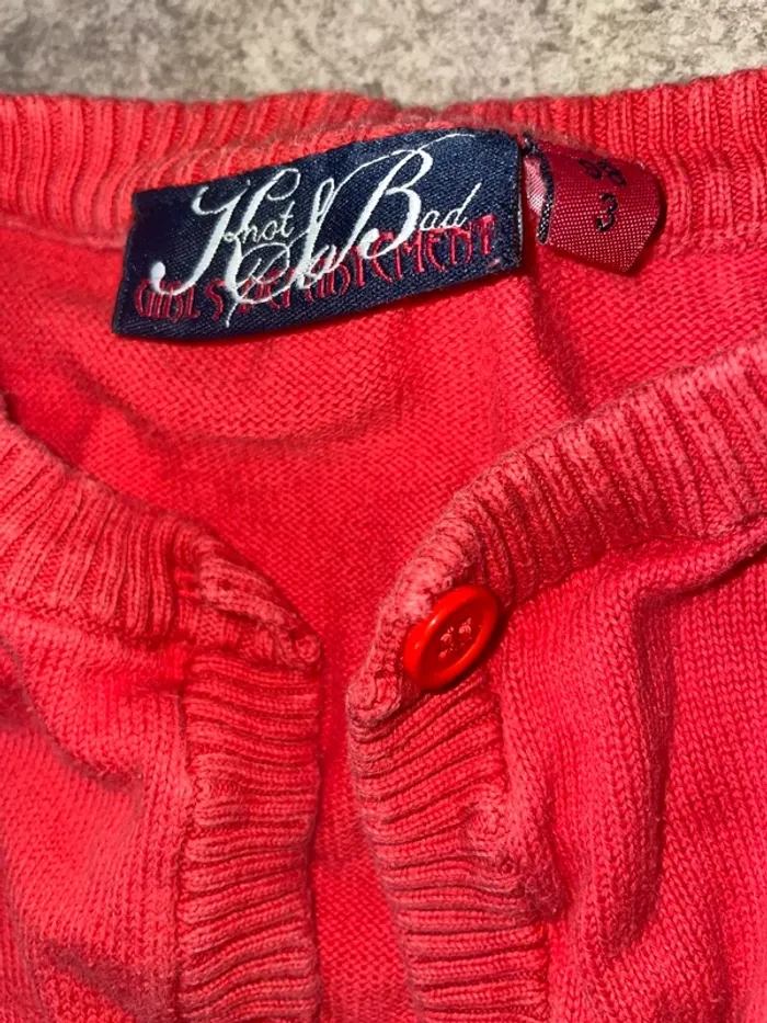 🩷 veste taille 3 ans knot bad 🩷 - photo numéro 3
