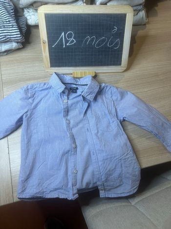 Chemise 18mois garçon