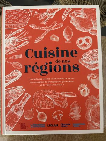 Livre cuisine de nos régions 