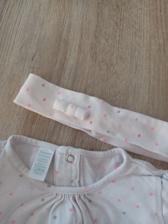 Haut 12 mois obaibi avec bandeau - photo numéro 4