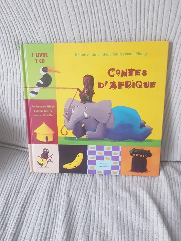 Livre et CD Des Contes D'Afrique
