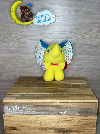 PKL15 doudou éléphant 🐘 Playskool