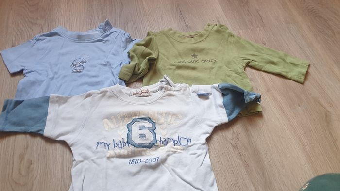 1 Thee short manche courte + 2 Thee short manche longue garçon - photo numéro 2