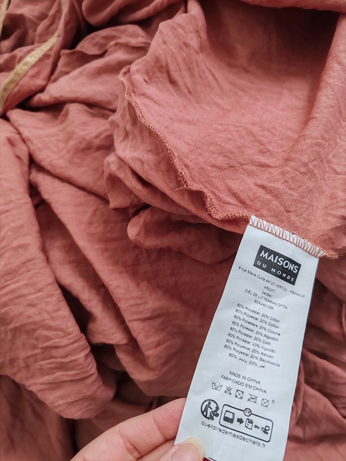 Ciel de lit vieux rose Maison du monde - photo numéro 3