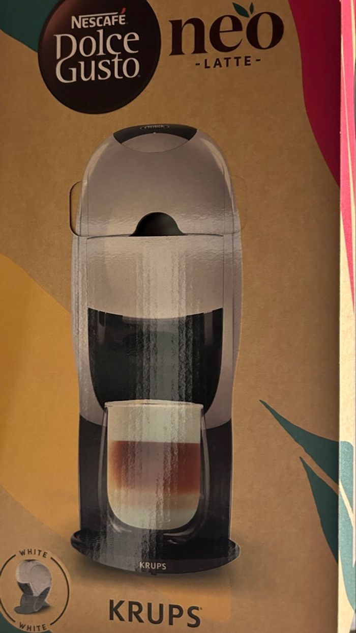 Machine NEO Latte blanche Dolce Gusto Krups - photo numéro 2