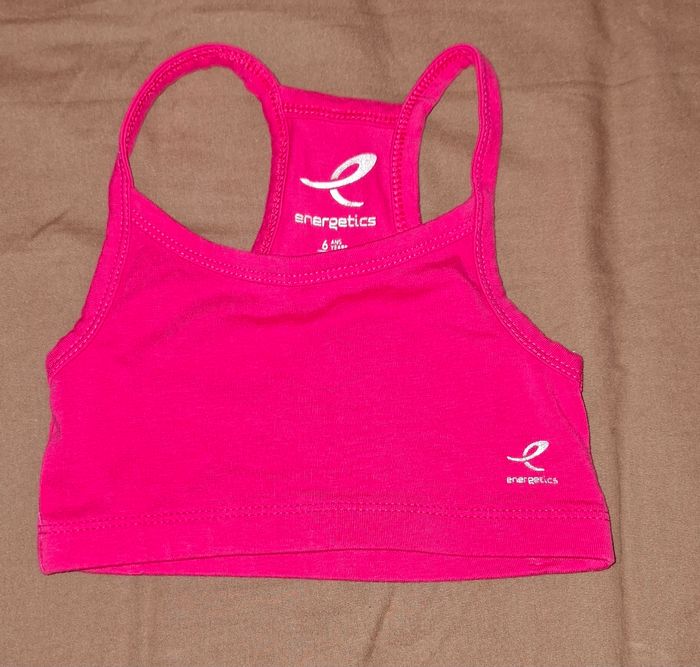 Brassière gym fille 6 ans