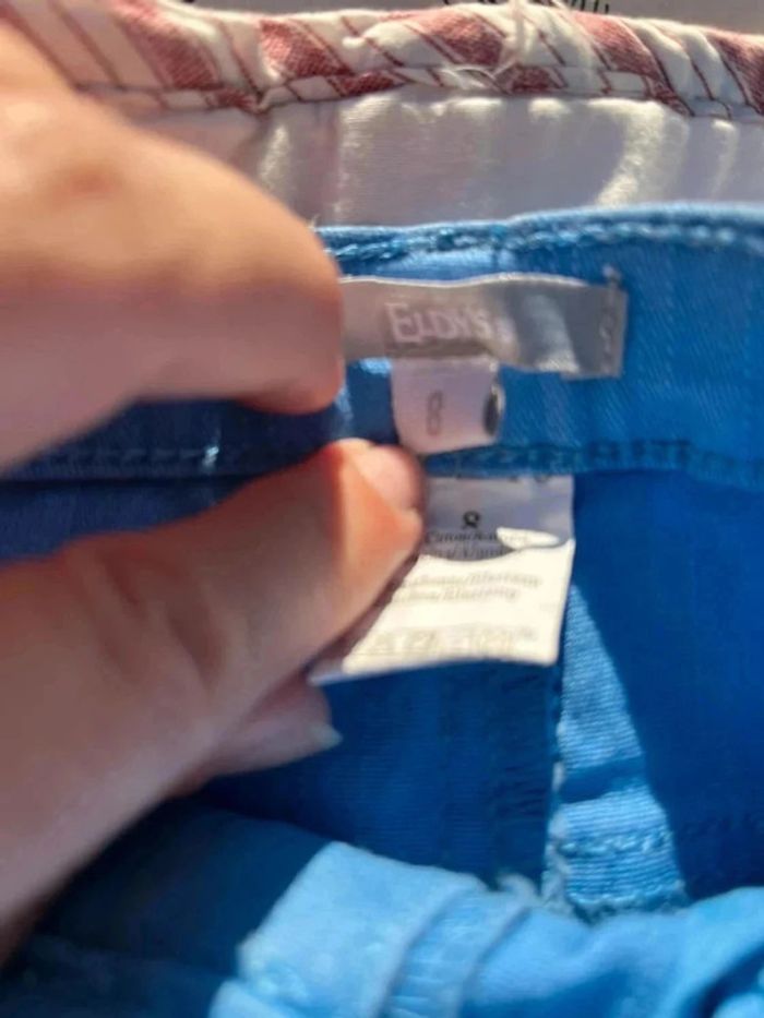 Pantalon bleu Eldys bleu 8 ans - photo numéro 3