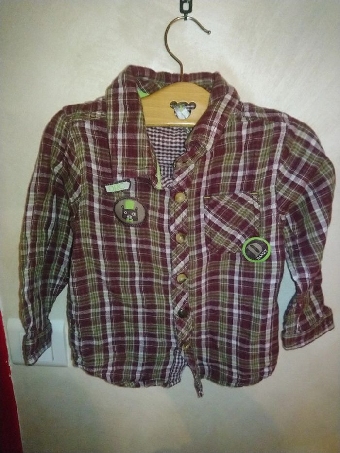 Superbe chemise très originale taille 24 mois Orchestra