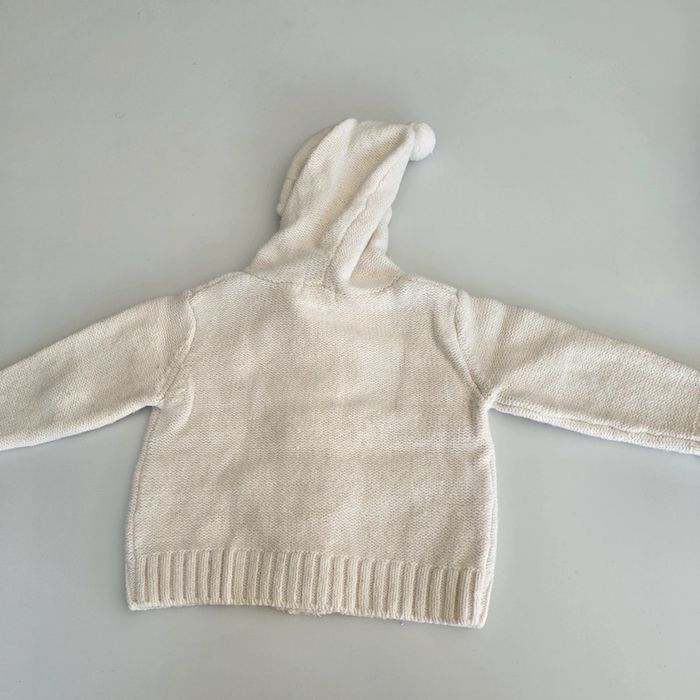 Gilet zippé a capuche - tex - 6 mois - photo numéro 3