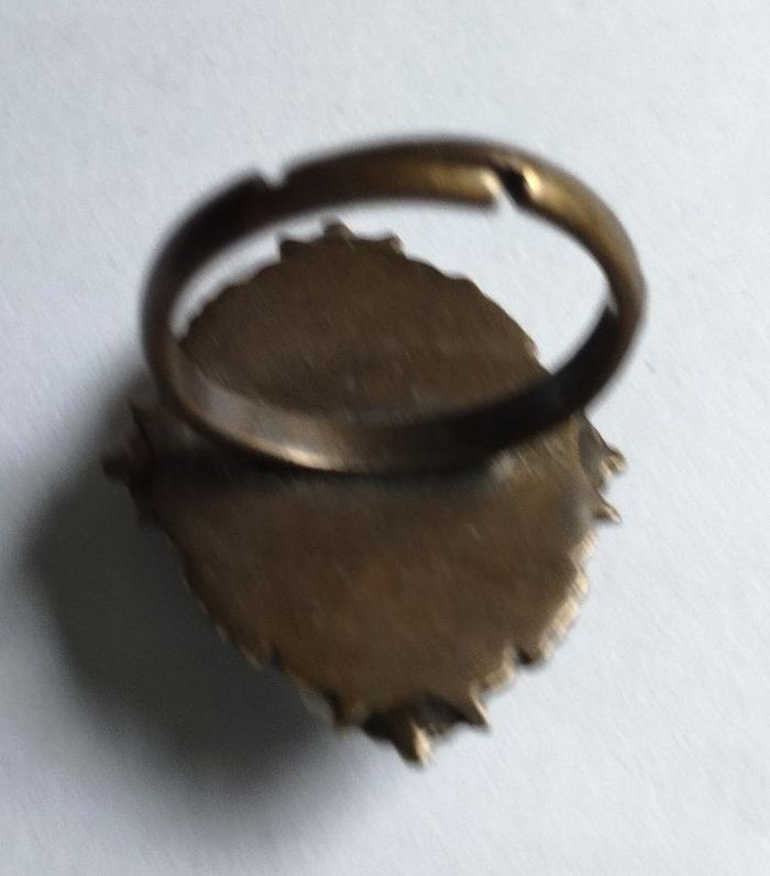 Bague fantaisie Petite peste ajustable - photo numéro 3