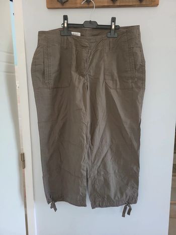 C&A Yessica pantacourt marron Taille 42 XL