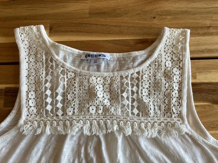 Débardeur avec effet dentelle - photo numéro 2