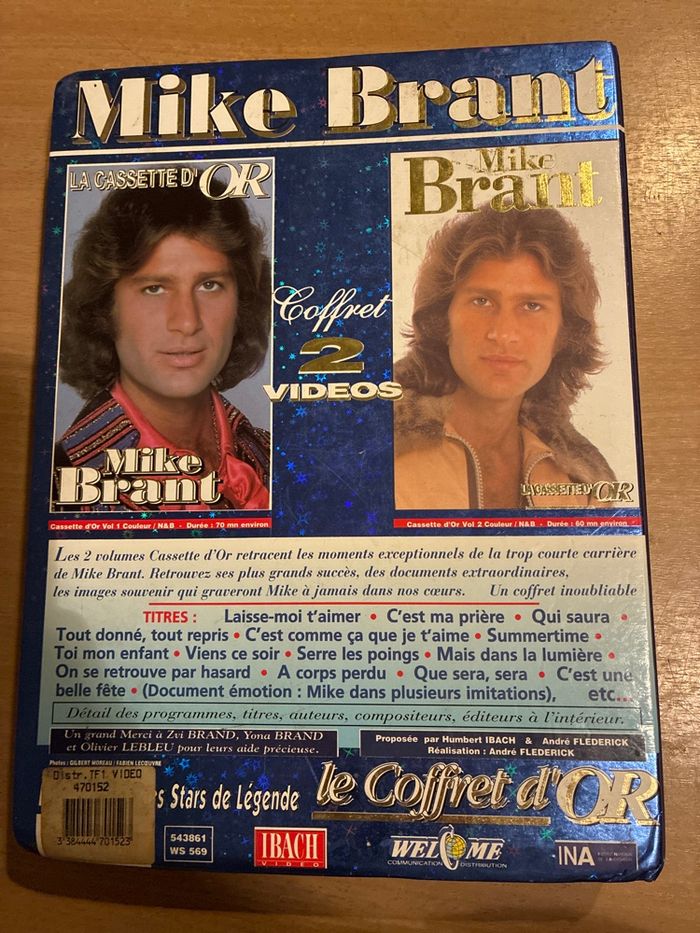 Coffret d’or cassettes Mike brant - photo numéro 2