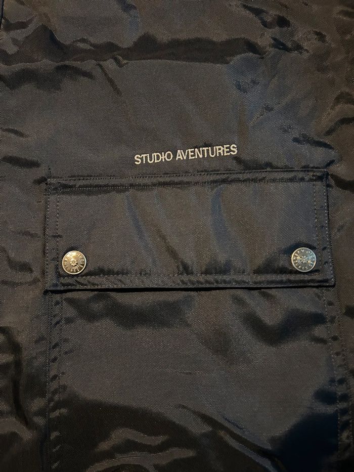 Veste imperméable brodée Studio Aventures Droopy - Bleu marine - Taille XL - Neuf - photo numéro 6