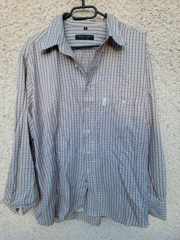 Chemise à carreaux oversize vintage old money grunge