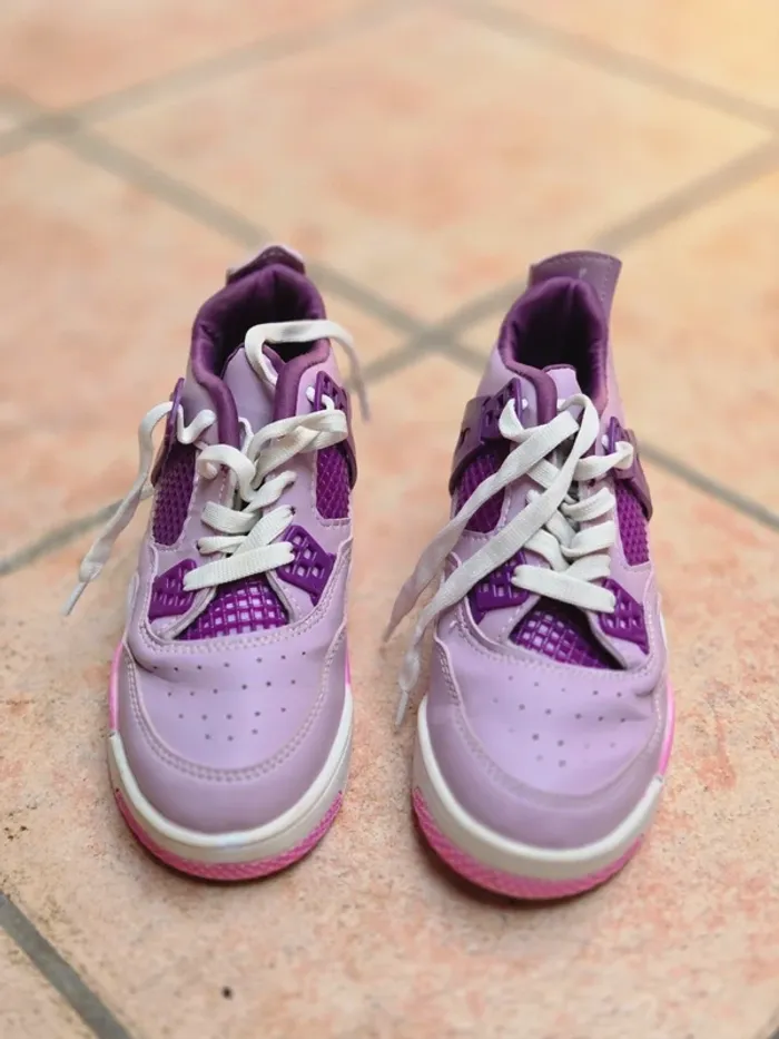 Basket mauve