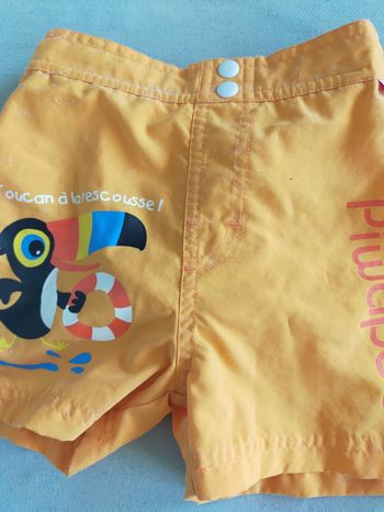 Short de bain absorbant