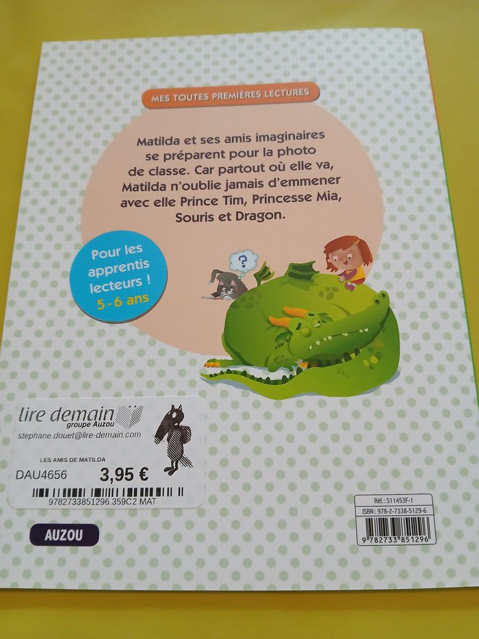 livre mes toutes premieres lectures ( les amis de Matilda - photo numéro 3