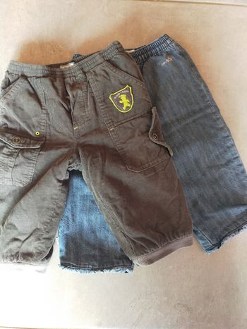 Pantalons chauds 12 mois