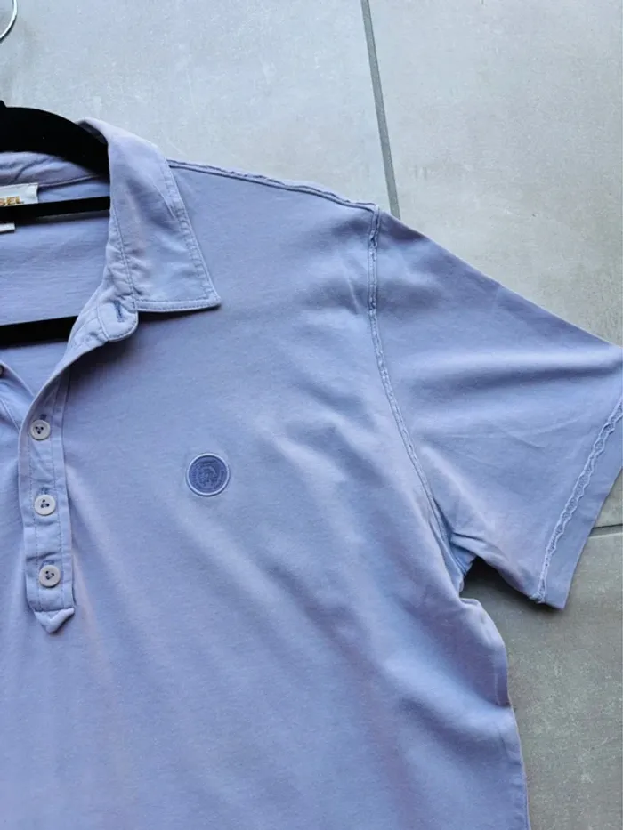 Magnifique polo homme Diesel Lila L - photo numéro 2