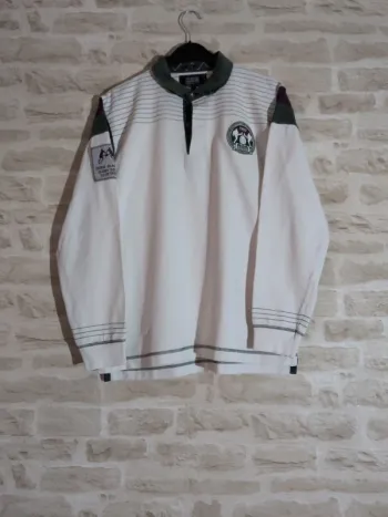 Polo vintage Serge Blanco – Taille L – Année 1992