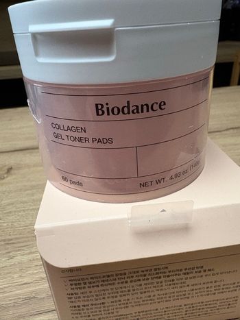 Disques Soins coréen visage Collagen gel toner pads