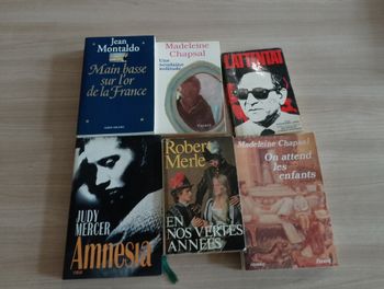 Lot de 6 livres, divers (2)