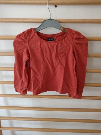 T-shirt manche longue kiabi
