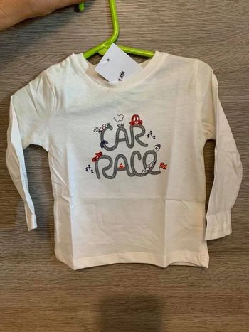 tee shirt manche longue taille 12 mois #12moisemmalall