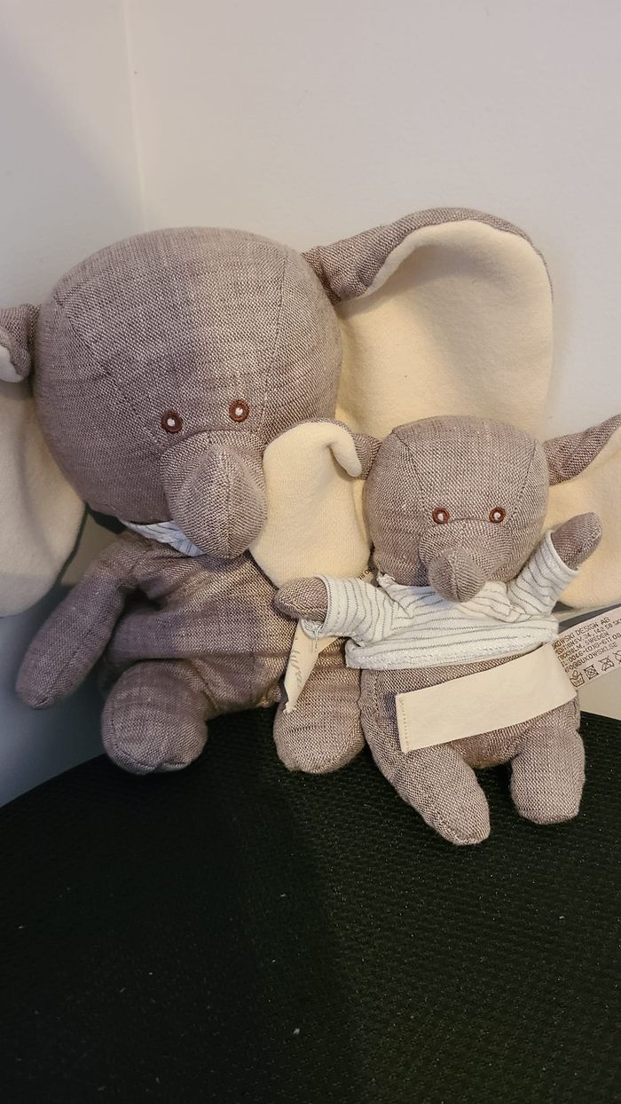 doudou éléphant - photo numéro 3