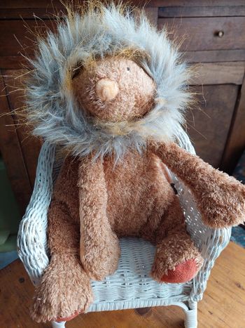 #P5 - Peluche Roudoudou le lion Moulin Roty Bazar