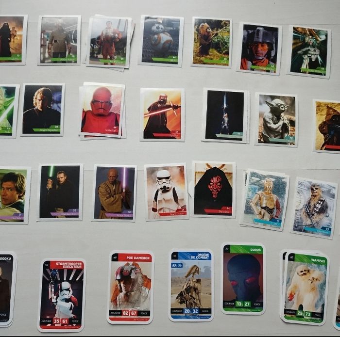 Lot d'images stickers STARS WARS - photo numéro 3
