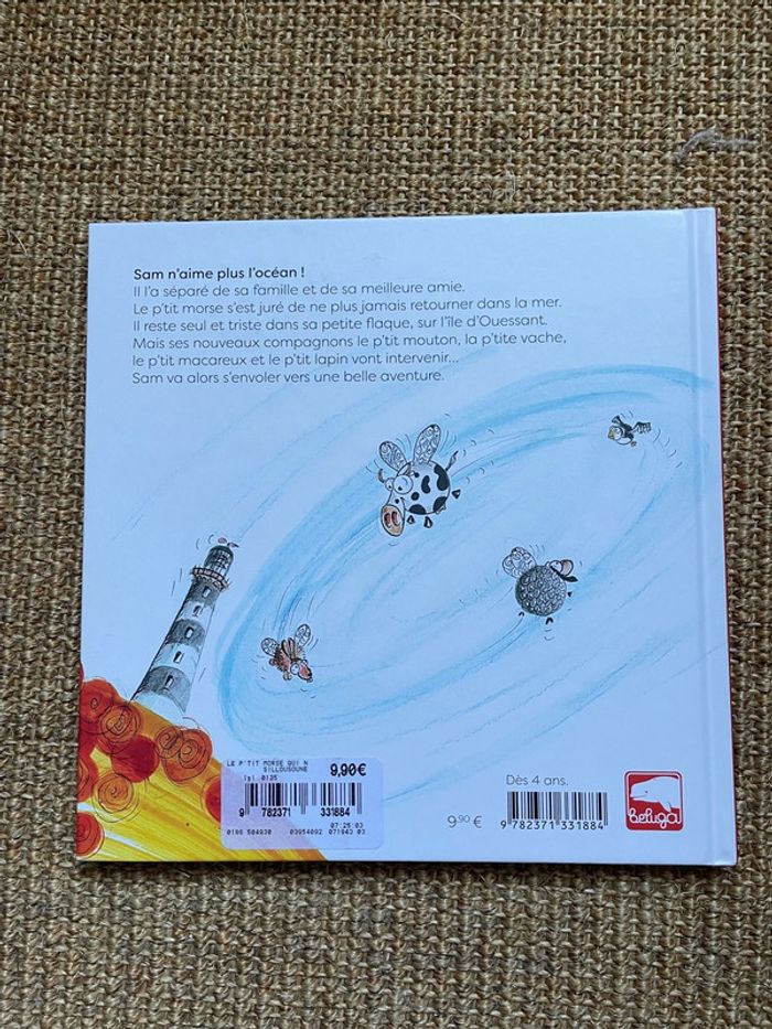 Livre Le p’tit morse qui n’aimait pas l’océan - photo numéro 2