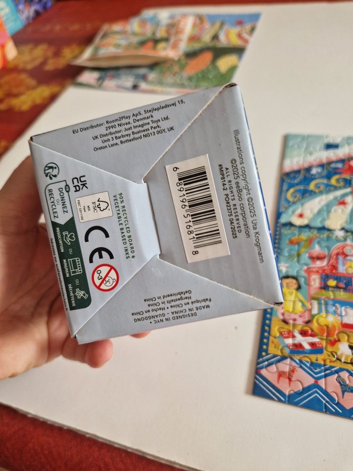 Mini puzzle 100 pièces.  Eeboo. Dd1131 - photo numéro 5