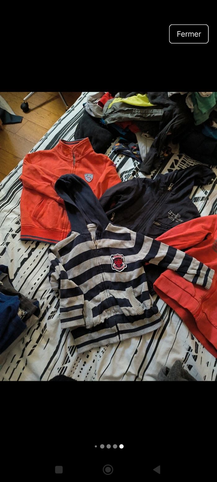 Gros lot vêtements garçon taille 5 ans - photo numéro 9