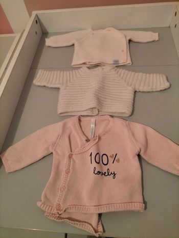 Lot 3 brassières naissances 