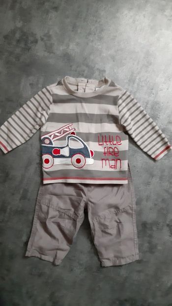 Ensemble pull et pantalon garçon