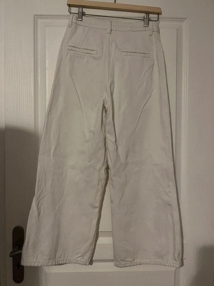 Pantalon droit blanc - photo numéro 2