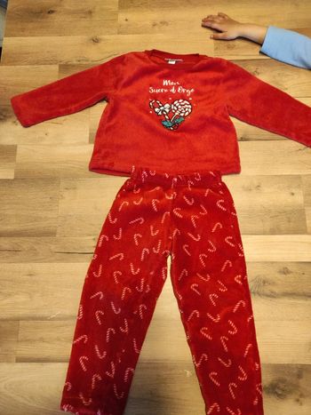 Pyjama chaud d'hiver 4 ans