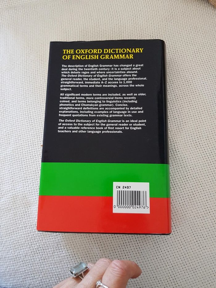 The Oxford dictionary of english grammar - photo numéro 2
