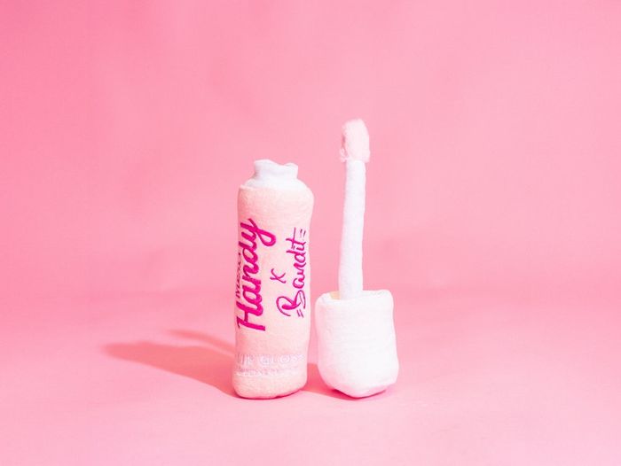 💄 Jouet pour chien – Lip gloss avec pouic-pouic (NEUF)