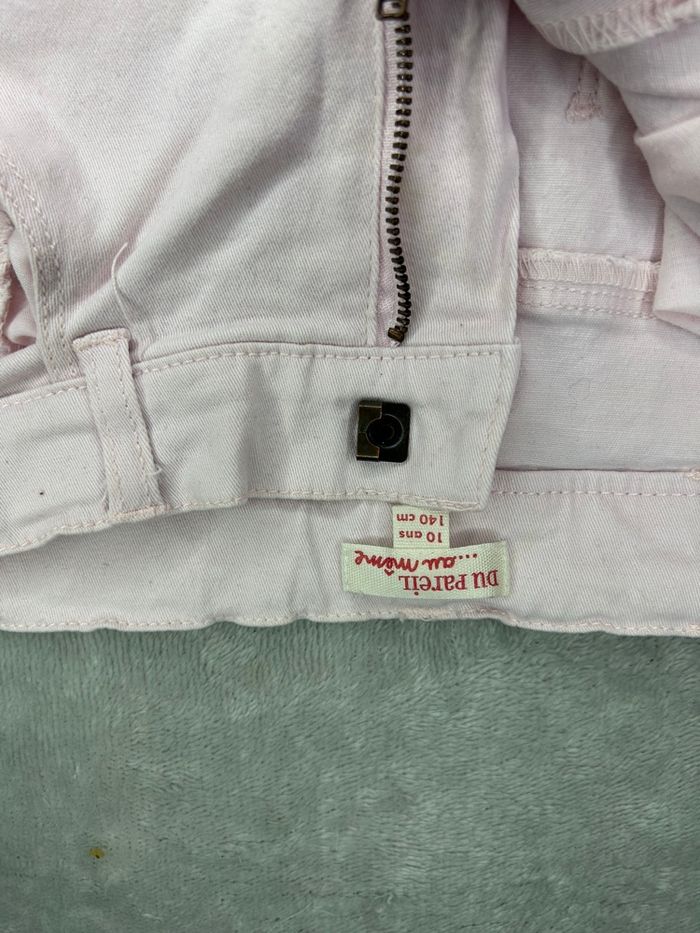 Jeans rose claire Du pareil au même 10 ans - photo numéro 2