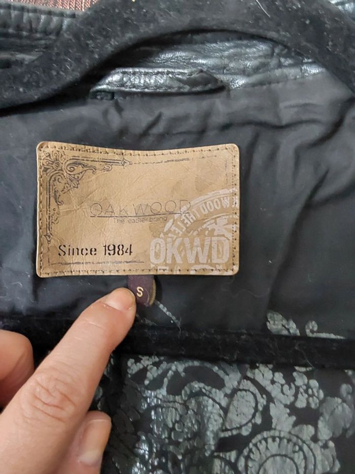 Blouson en cuir Oakwood - photo numéro 6